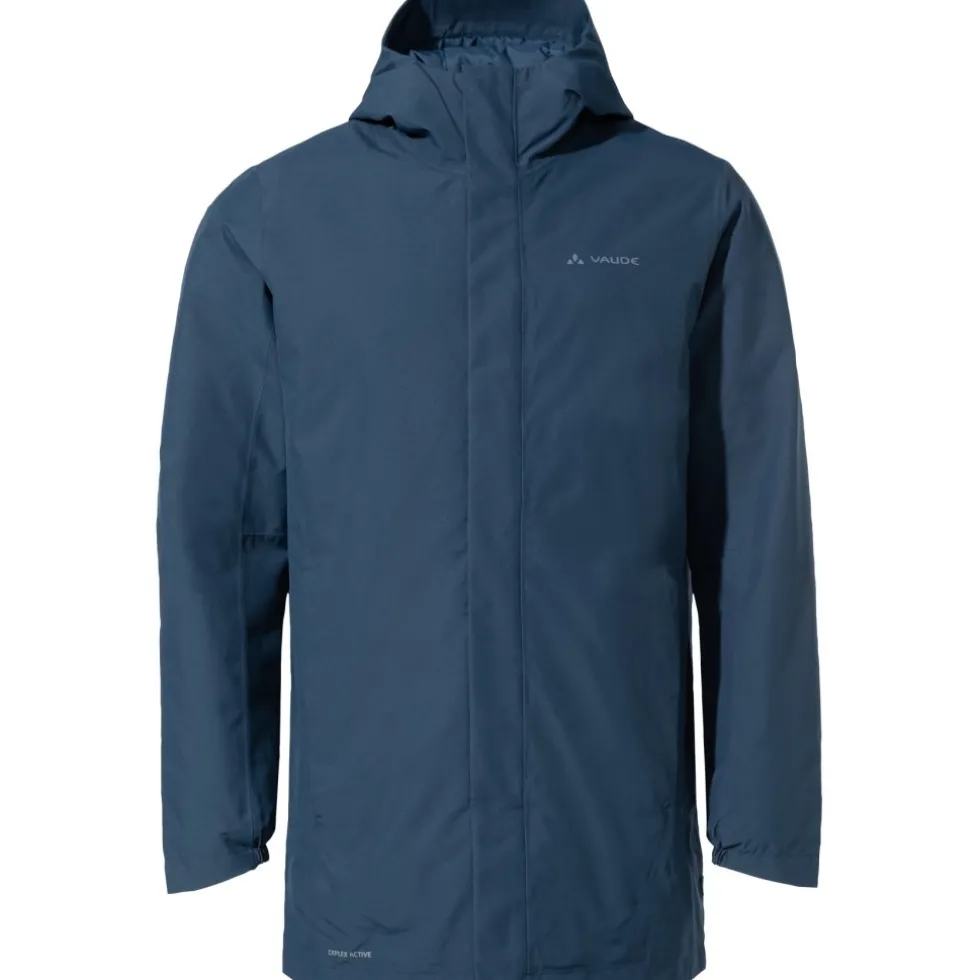 Vaude Cyclist Parka Gewatteerd Heren - dark sea uni
