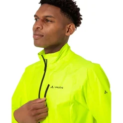 Vaude Drop III Regenjas Heren - neon yellow/neon yellow