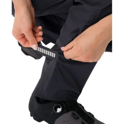 Vaude Drop II Regenbroek Dames - Lang - zwart/zwart