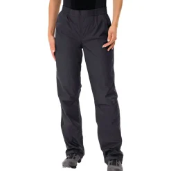 Vaude Drop II Regenbroek Dames - Lang - zwart/zwart