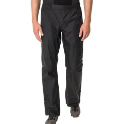 Vaude Drop II Regenbroek Heren - Regular - zwart/zwart