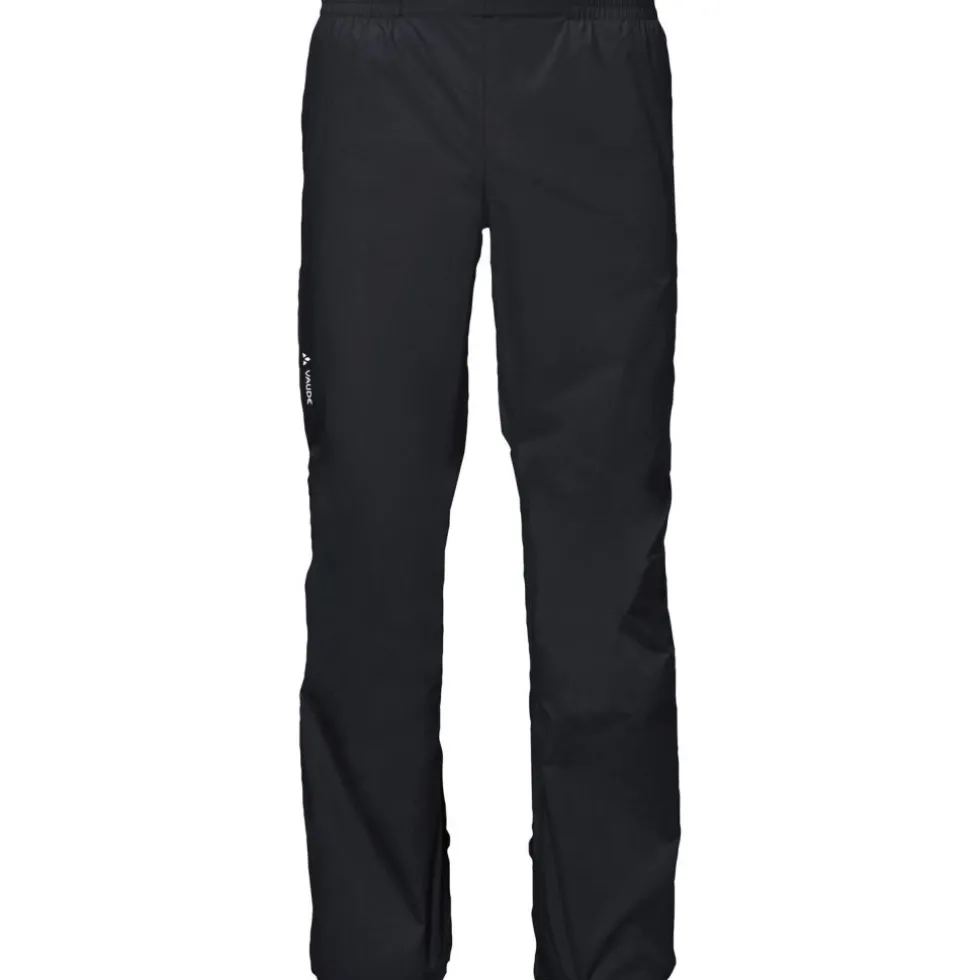 Vaude Drop II Regenbroek Heren - Regular - zwart/zwart