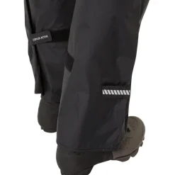 Vaude Drop II Regenbroek Heren - Kort - zwart/zwart