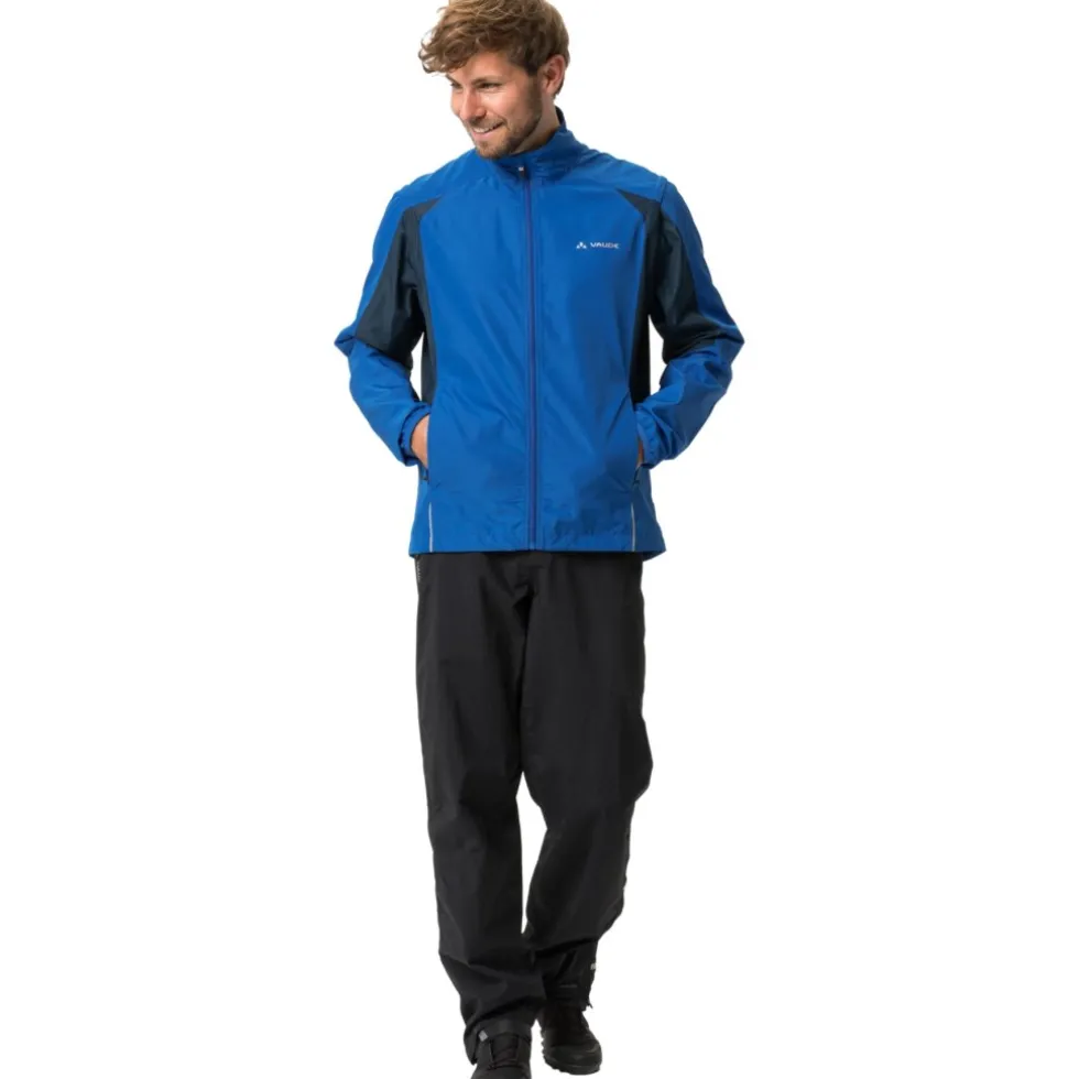 Vaude Dundee Classic Zip-Off Jas Heren - signal blue