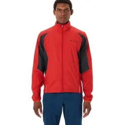 Windjacks < Vaude Dundee Caic Zip-Off Ja Heren - ar red