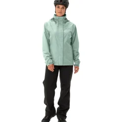 Vaude Escape Bike Light Jas Dames - dusty fern