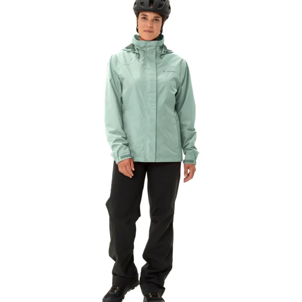 Vaude Escape Bike Light Jas Dames - dusty fern