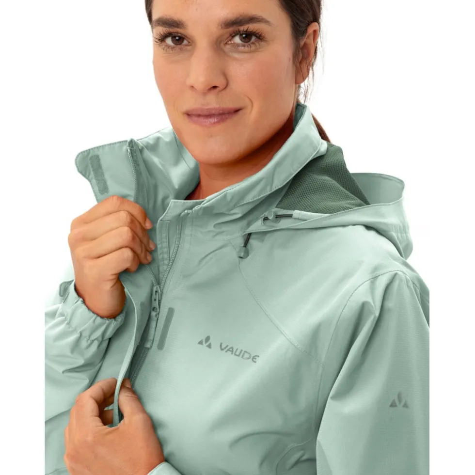 Vaude Escape Bike Light Jas Dames - dusty fern
