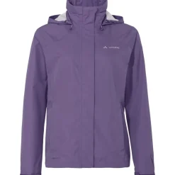 Regenjassen < Vaude Escape Bike Light Jas Dames - mulberry
