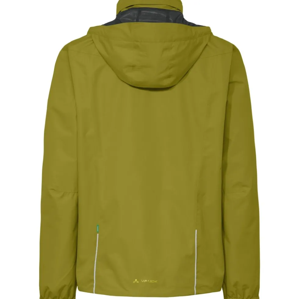 Vaude Escape Bike Light Regenjas Heren - dark leaf