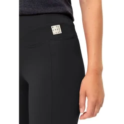 Broeken & Rokken < Vaude Essential Tights Dames - zwart