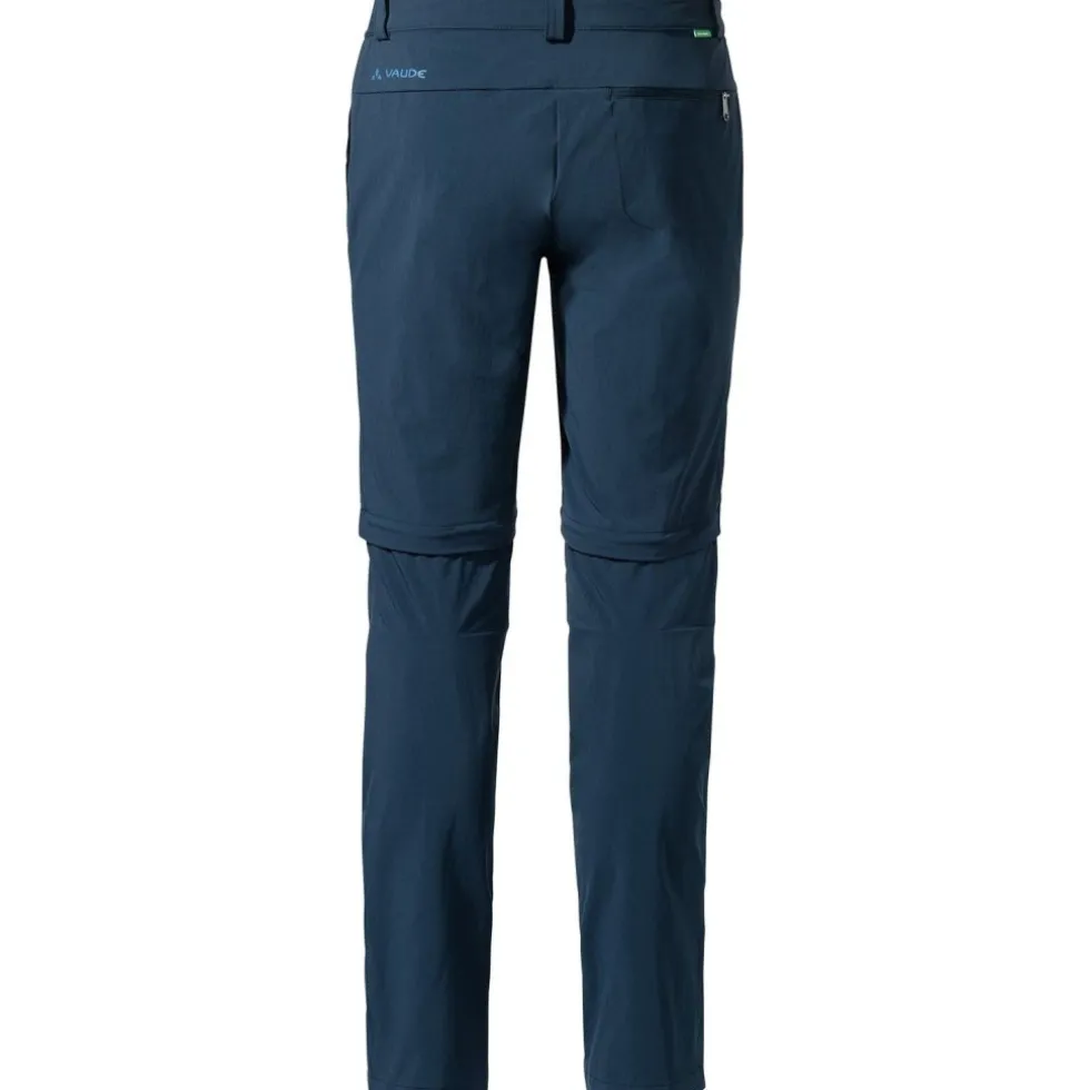 Vaude Farley II Stretch Zip-Off Broek Dames - Regular - dark sea