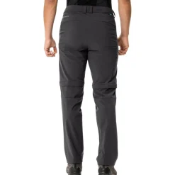 Broeken & Rokken < Vaude Farley II Stretch Zip-Off Broek Heren - Regular- zwart