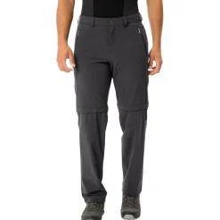 Broeken & Rokken < Vaude Farley II Stretch Zip-Off Broek Heren - Regular- zwart