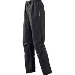 Vaude Fluid II Regenbroek Heren - Regular- zwart
