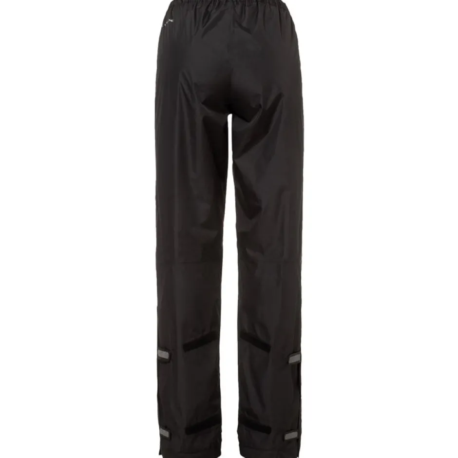 Regenbroeken < Vaude Fluid Regenbroek Dames - Regular - zwart
