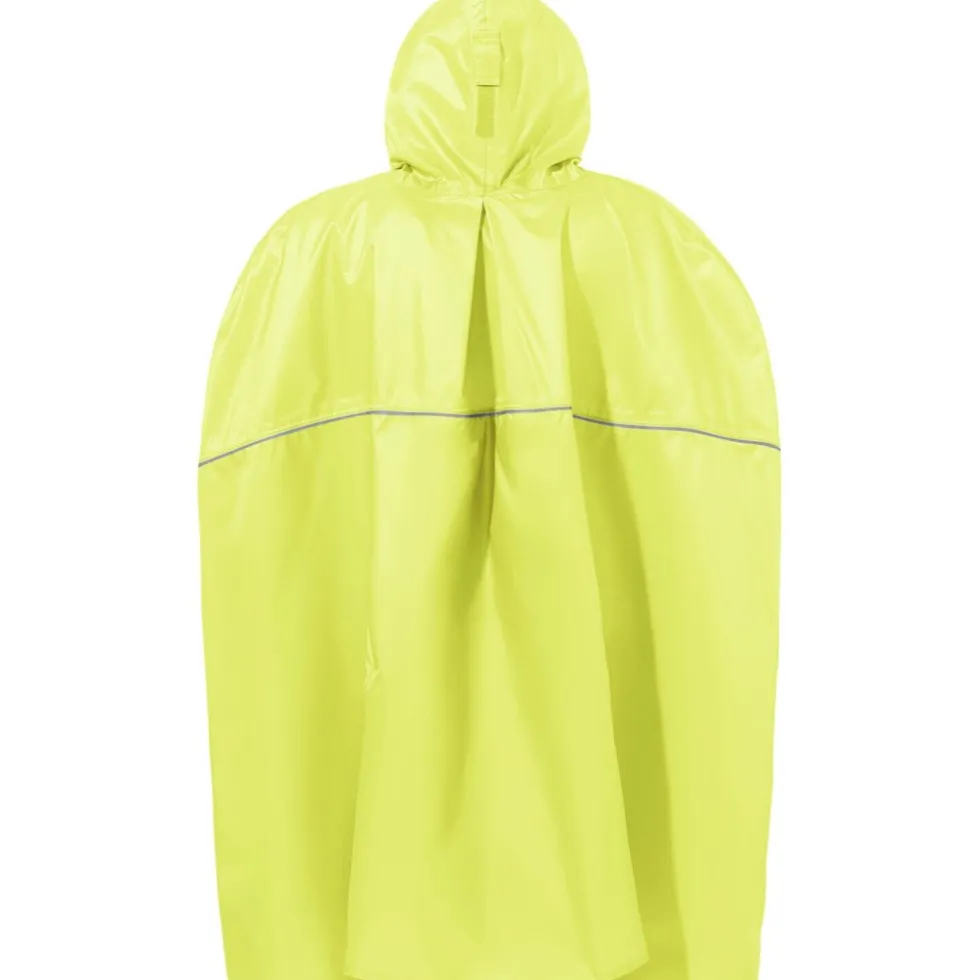 Vaude Grody II Poncho Kinder - neon yellow