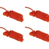 Vaude Guyline Set Campo & Family - Scheerlijn - 4 Stück - d'red/orange