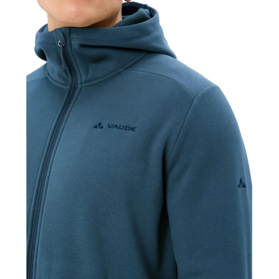 Jassen & Vesten < Vaude Idris Feece Jas met Capuchon Heren - batic sea