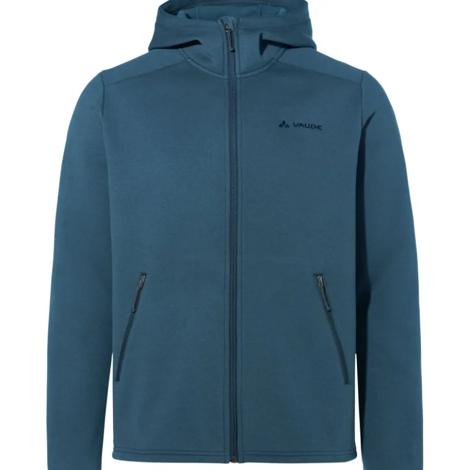 Jassen & Vesten < Vaude Idris Feece Jas met Capuchon Heren - batic sea
