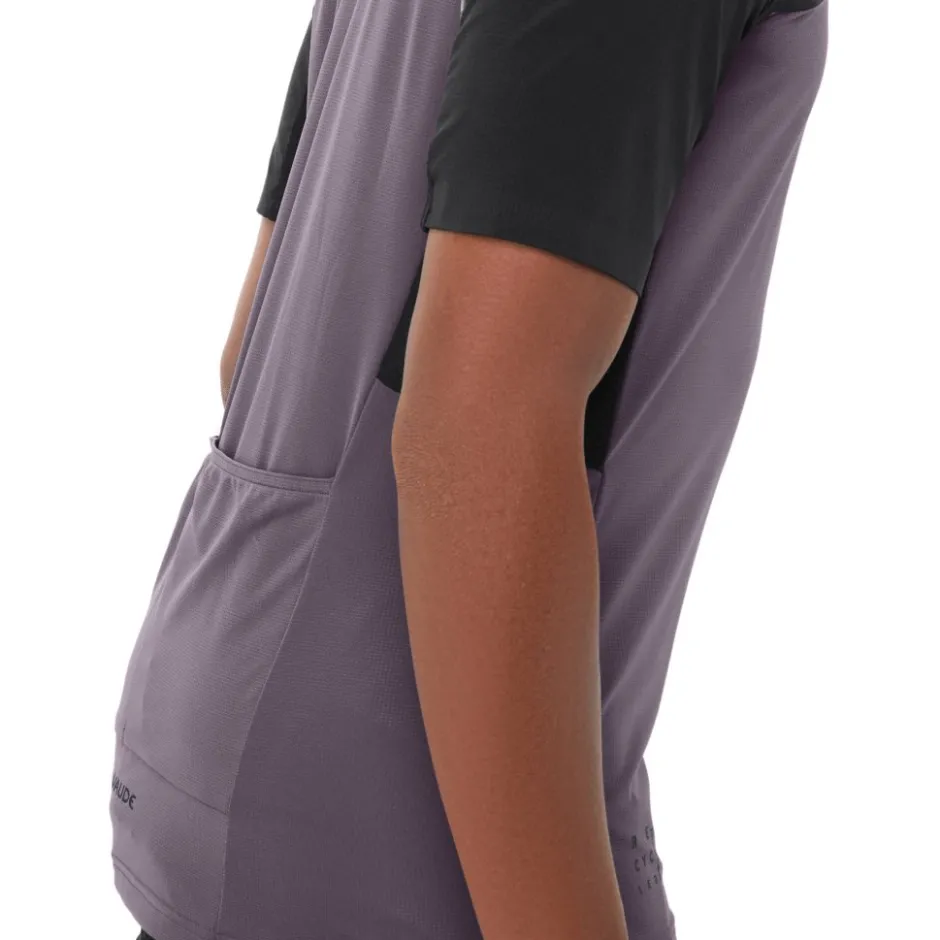 Mtb-Shirts < Vaude Kuro II Shirt et Korte ouwen Heren - purpe ash