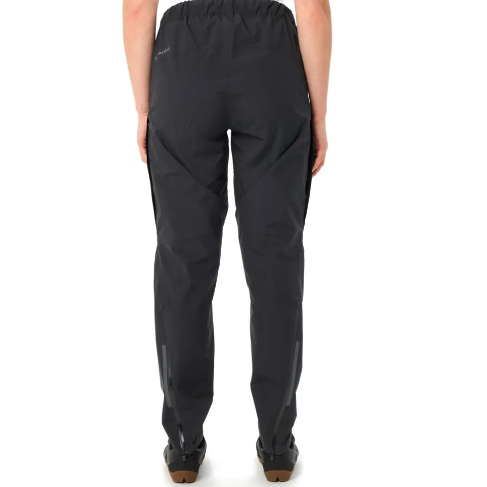 Vaude Kuro Pro Regenbroek Dames - zwart