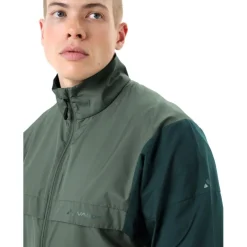 Windjacks < Vaude oaer Air Jas II Heren - deep pond
