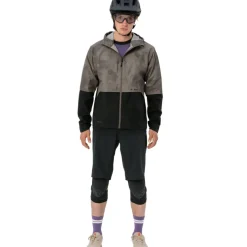 Vaude Loamer Regenjas Heren - coconut