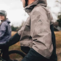 Vaude Loamer Regenjas Heren - coconut