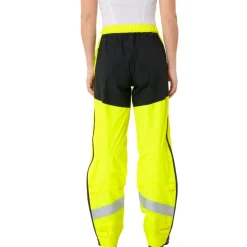 Vaude Luminum Regenbroek Dames - neongeel