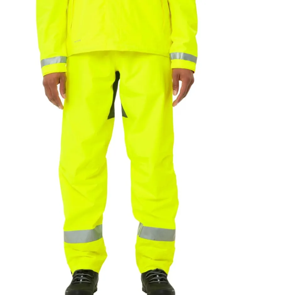 Regenbroeken < Vaude uinu Regenbroek Heren - neongee
