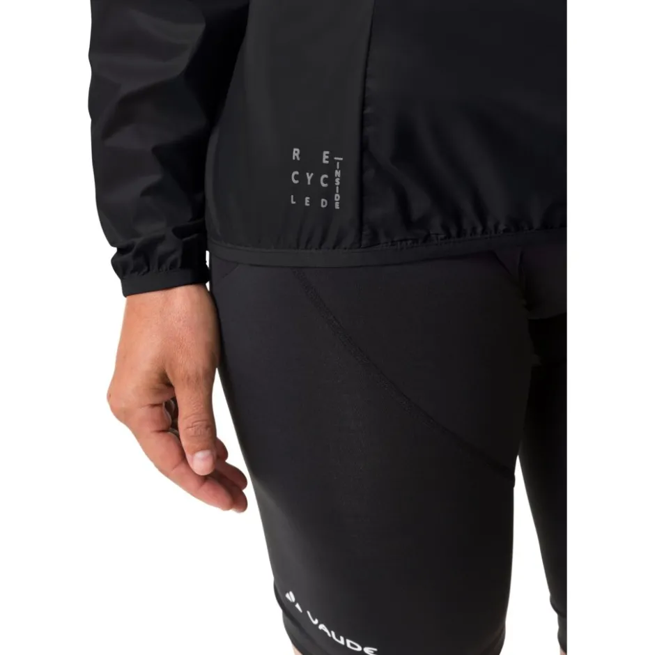 Windjacks < Vaude Matera Air Jas Dames - zwart