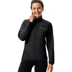 Windjacks < Vaude Matera Air Jas Dames - zwart
