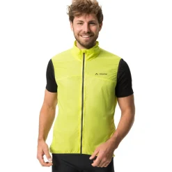 Vaude Matera Air Vest Heren - bright green