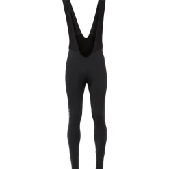 Vaude Matera Warm Fietsbroek met Bretels w/o SC Heren - zwart