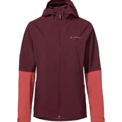Vaude Moab II Regenjas Dames - cassis uni