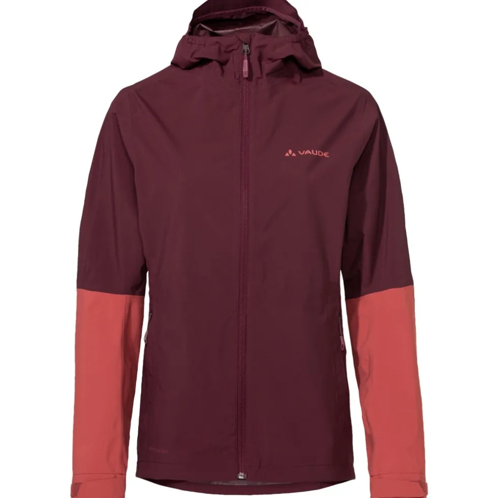 Vaude Moab II Regenjas Dames - cassis uni