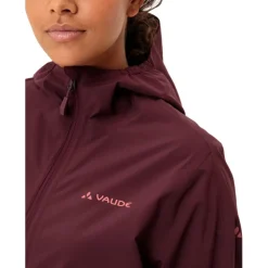 Vaude Moab II Regenjas Dames - cassis uni