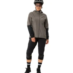 Regenjassen|Mtb-Jacks < Vaude Moab II Regenjas Dames - coconut