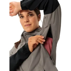 Regenjassen|Mtb-Jacks < Vaude Moab II Regenjas Dames - coconut