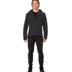 Regenjassen|Mtb-Jacks < Vaude Moab Pro Regenjas Heren - zwart