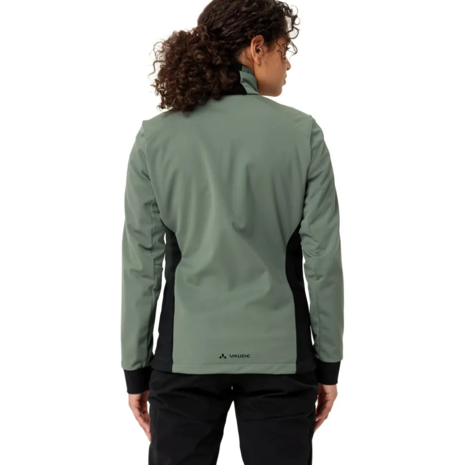 Mtb-Jacks < Vaude Moab Pro Softshell Jas Dames - agave