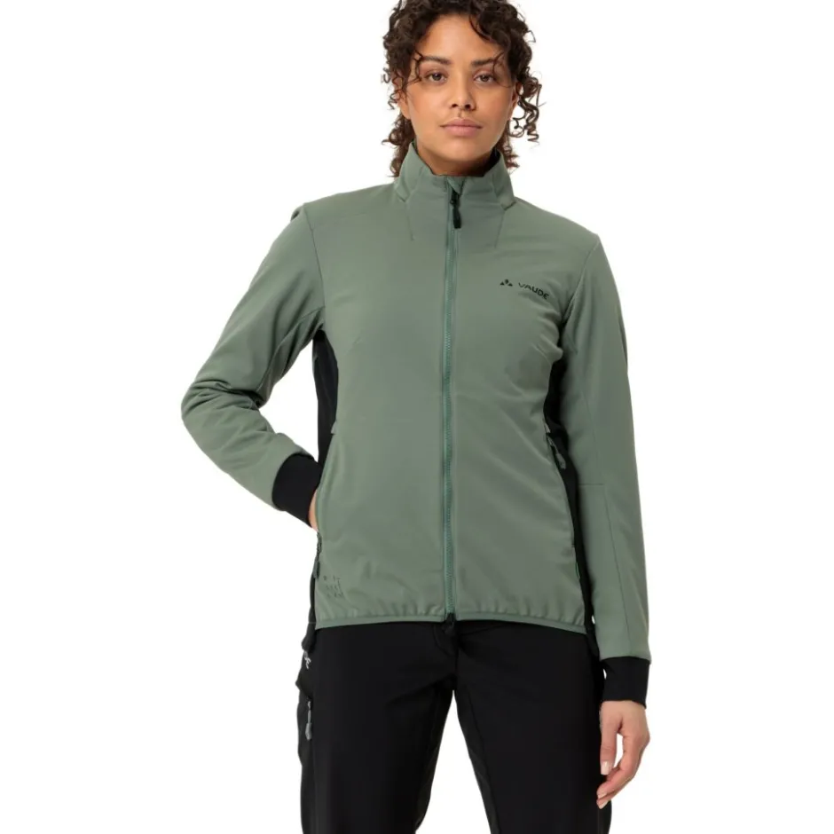 Mtb-Jacks < Vaude Moab Pro Softshell Jas Dames - agave
