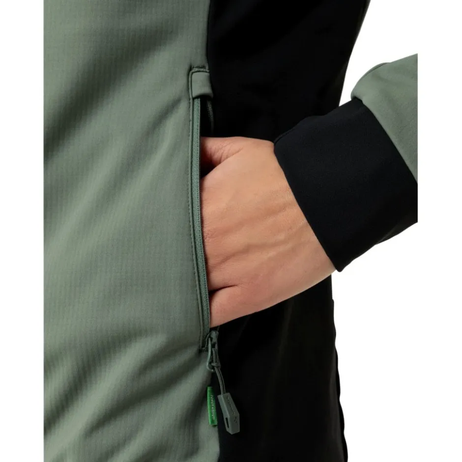 Mtb-Jacks < Vaude Moab Pro Softshell Jas Dames - agave