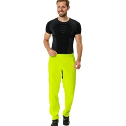 Vaude Moab Regenbroek Heren - neon yellow