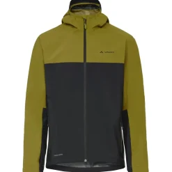 Vaude Moab Regenjas Heren - dark leaf