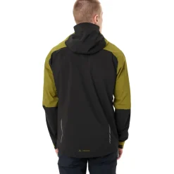 Vaude Moab Regenjas Heren - dark leaf