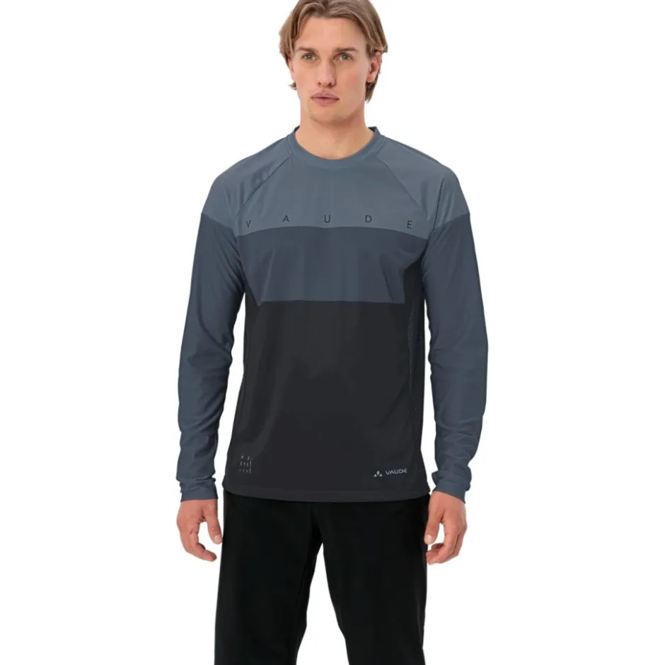 Mtb-Shirts < Vaude oab Shirt et ange ouwen VI Heren - heron