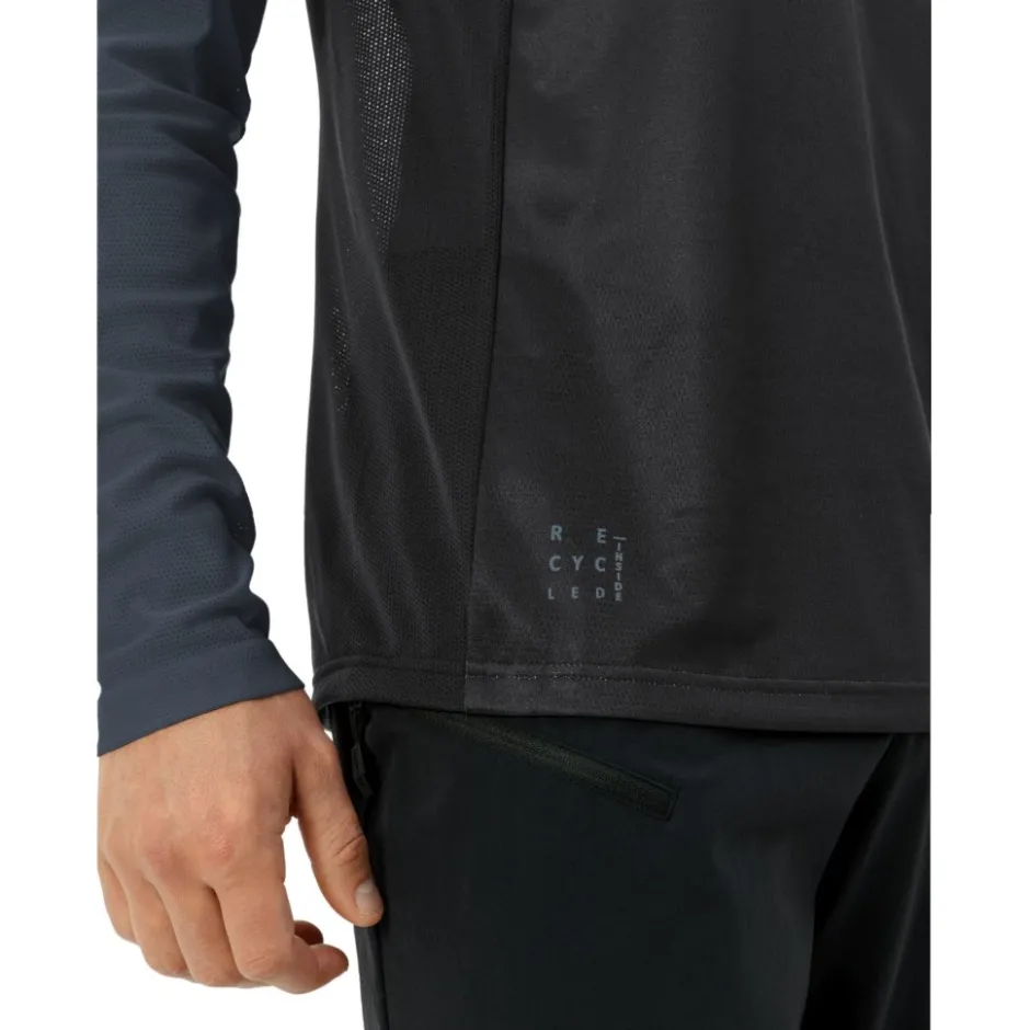 Mtb-Shirts < Vaude oab Shirt et ange ouwen VI Heren - heron