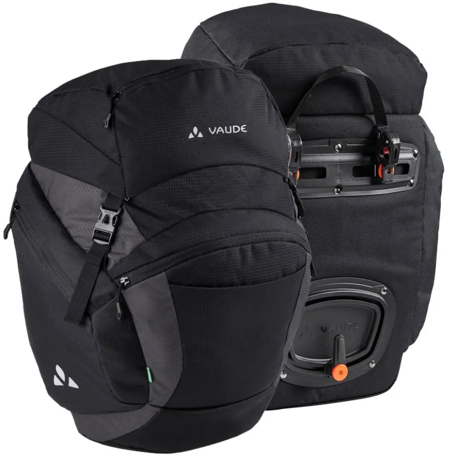 Bagagedragertassen < Vaude OnTour Achterwiel-Tas (Paar) - 2x23L - zwart